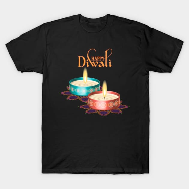 Happy Diwali T-Shirt by CF.LAB.DESIGN